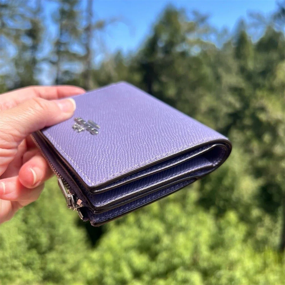 Coach silver purple